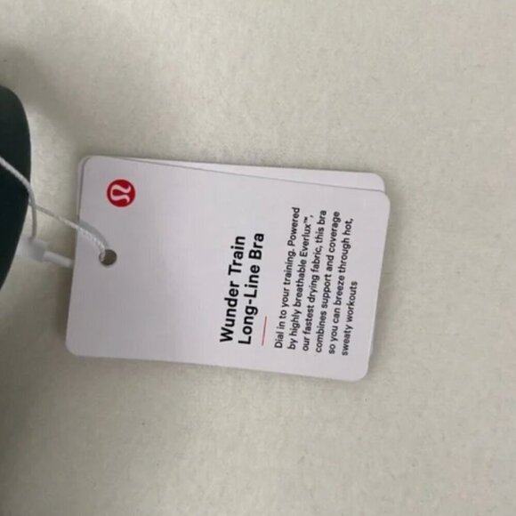 Lululemon Long-Line Bra Smoked Spruce Size 4 NWT - Picture 9 of 11